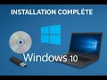 8 - Cas pratique d'installation complète de Windows 10 à partir d’une clé USB