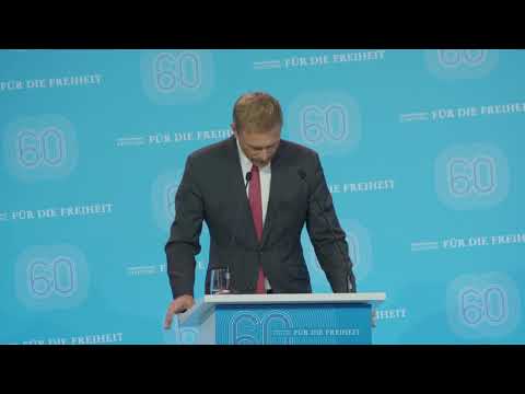 Christian Lindner über die Friedrich-Naumann-Stiftung für die Freiheit/ about