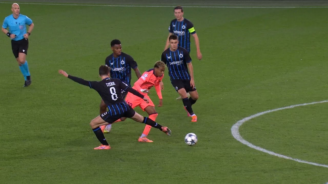 Lamine Yamal MOTM WORTHY Performance vs Club Brugge (05/11/25) | UCL AWAY | HD 1080i