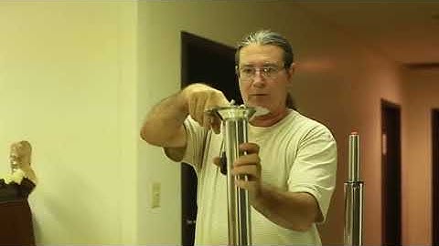 How to check a bar stool if the hydraulic doesn