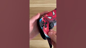 Spider-Man Skin for PS5 Controller #game #gaming #shorts #spiderman #ps5 #spiderman2 #spiderman2ps5