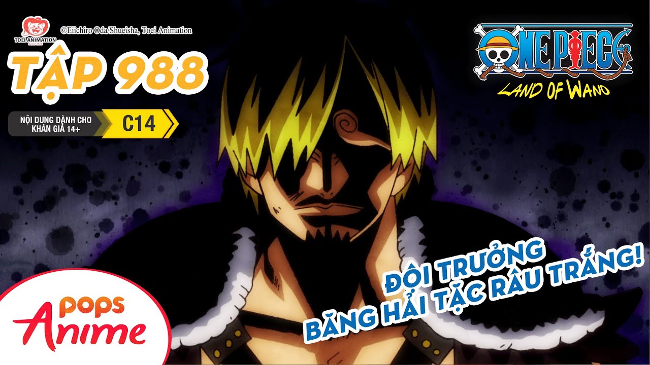 One Piece Tập 988 - Viện Quân Tiếp Ứng! Đội Trưởng Băng Hải Tặc Râu Trắng!  - Đảo Hải Tặc Lồng Tiếng - Youtube