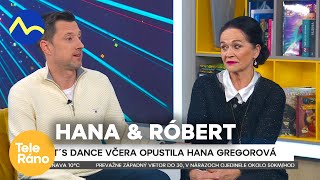 Hana Gregorová & Róbert Pavlík  3. vypadnutý pár | Teleráno