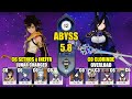 C6 Sethos Ineffa Lunar Charged &amp; C0 Clorinde Overload | Spiral Abyss 5.8 | Genshin Impact 【原神】