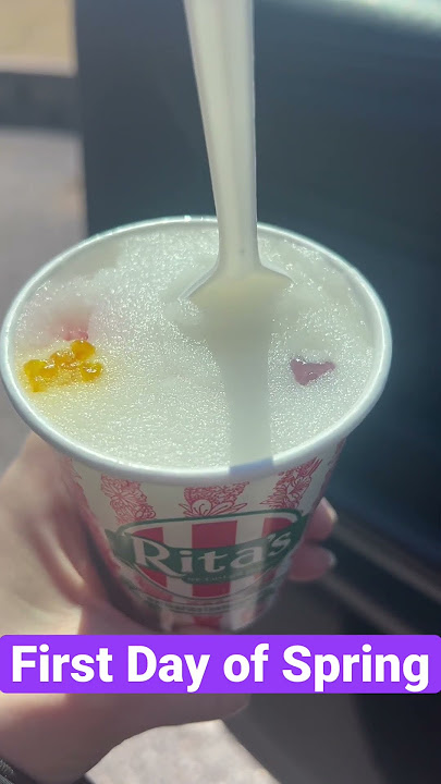First Day of Spring Rita’s new gummy bear flavor