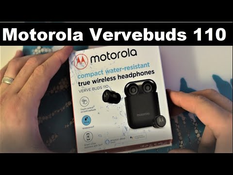 Motorola Vervebuds 110 Unboxing & Water Test