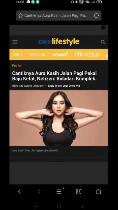 viral || tiktok aura kasih pakai baju ketat