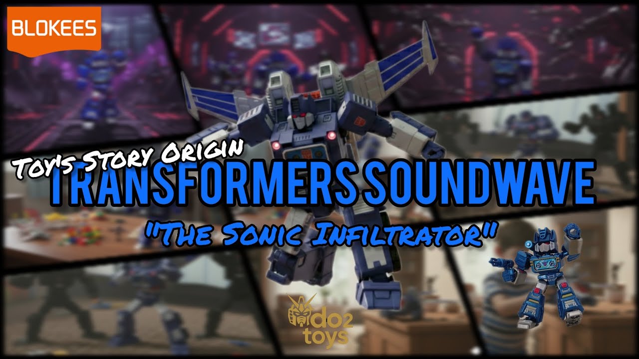 TRANSFORMERS SOUNDWAVE - TOY'S STORY ORIGIN "The Sonic Infiltrator"