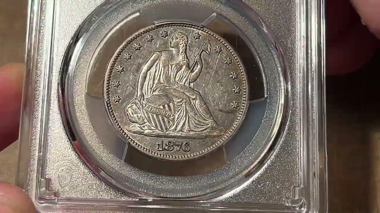 1876-CC WB-33 R4 Liberty Seated Half Dollar, PCGS XF45 - David