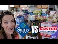 HUGE SAM'S CLUB HAUL | SHOPPING AT SAM'S CLUB VERSUS COSTCO | BIG FAMILY GROCERY HAUL