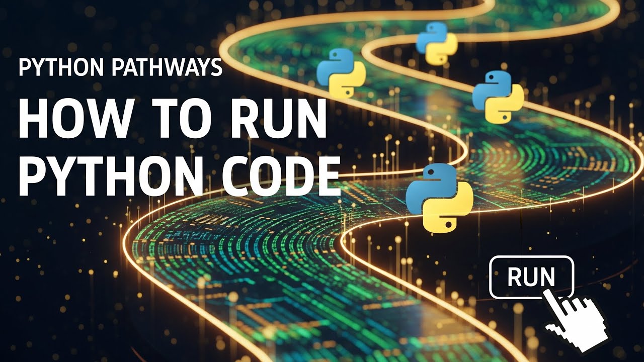 How to run python code - YouTube