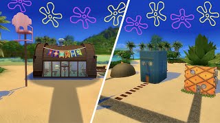 I built Bikini Bottom in The Sims 4 - Tour \& Walkthrough!