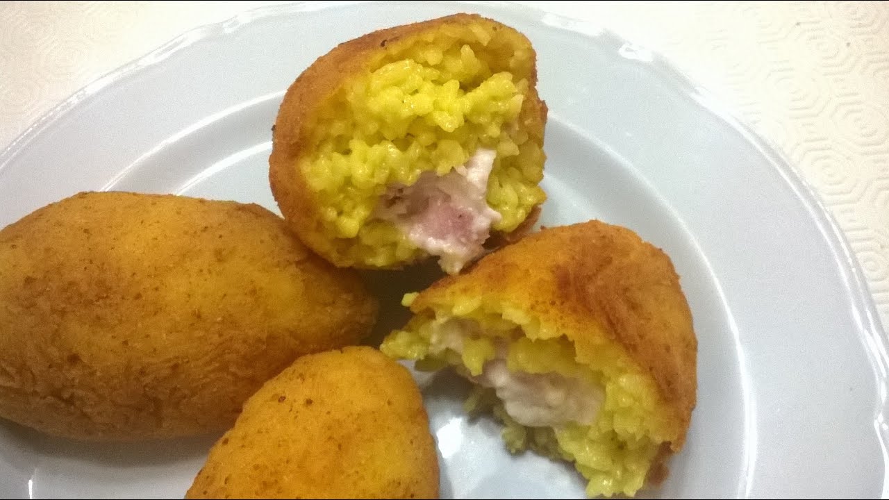 Arancine al burro La ricetta originale (rosticceria