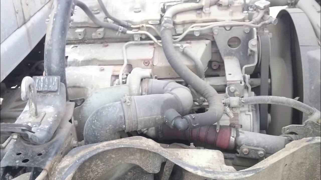 MITSUBISHI Canter FB-35 3,0TD 2006- Engine code 4M42-T4 - YouTube