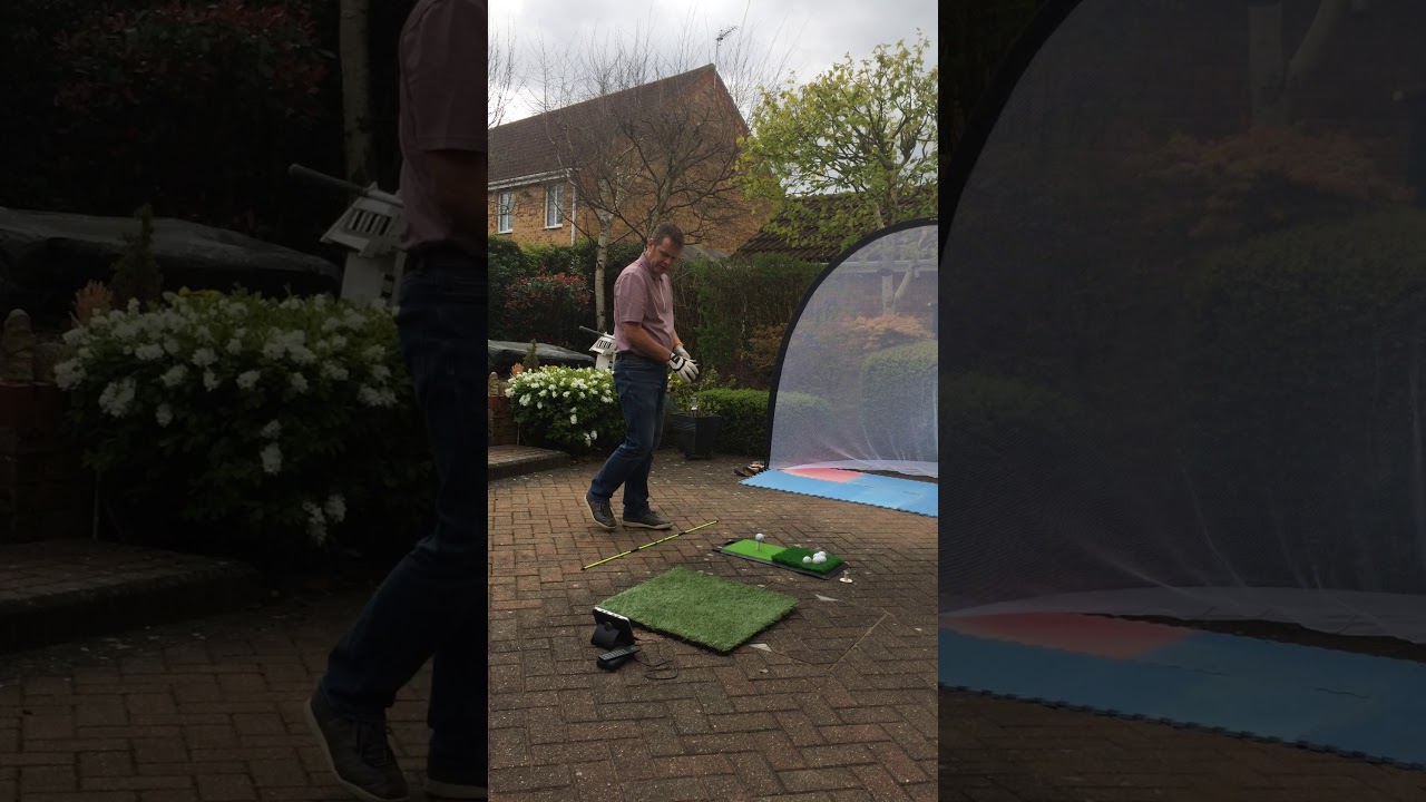 Golf at Home - Pure 2 Improve Golf Net