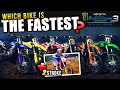 WHICH BIKE IS FASTEST? - 450 Bike Testing + CR250 2 Stroke - Monster Energy Supercross 3 Gameplay