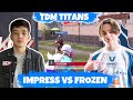 FROZEN VS IMPRESS! БИТВА TDM ТИТАНОВ! ИМПРЕСС ЗАСТАВИЛ ФРОЗЕНА ЛИВНУТЬ! КТО СИЛЬНЕЙШИЙ В ТДМ МИРЕ?