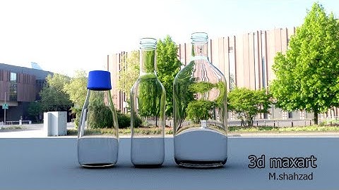 model a glass bottle in maya 2019