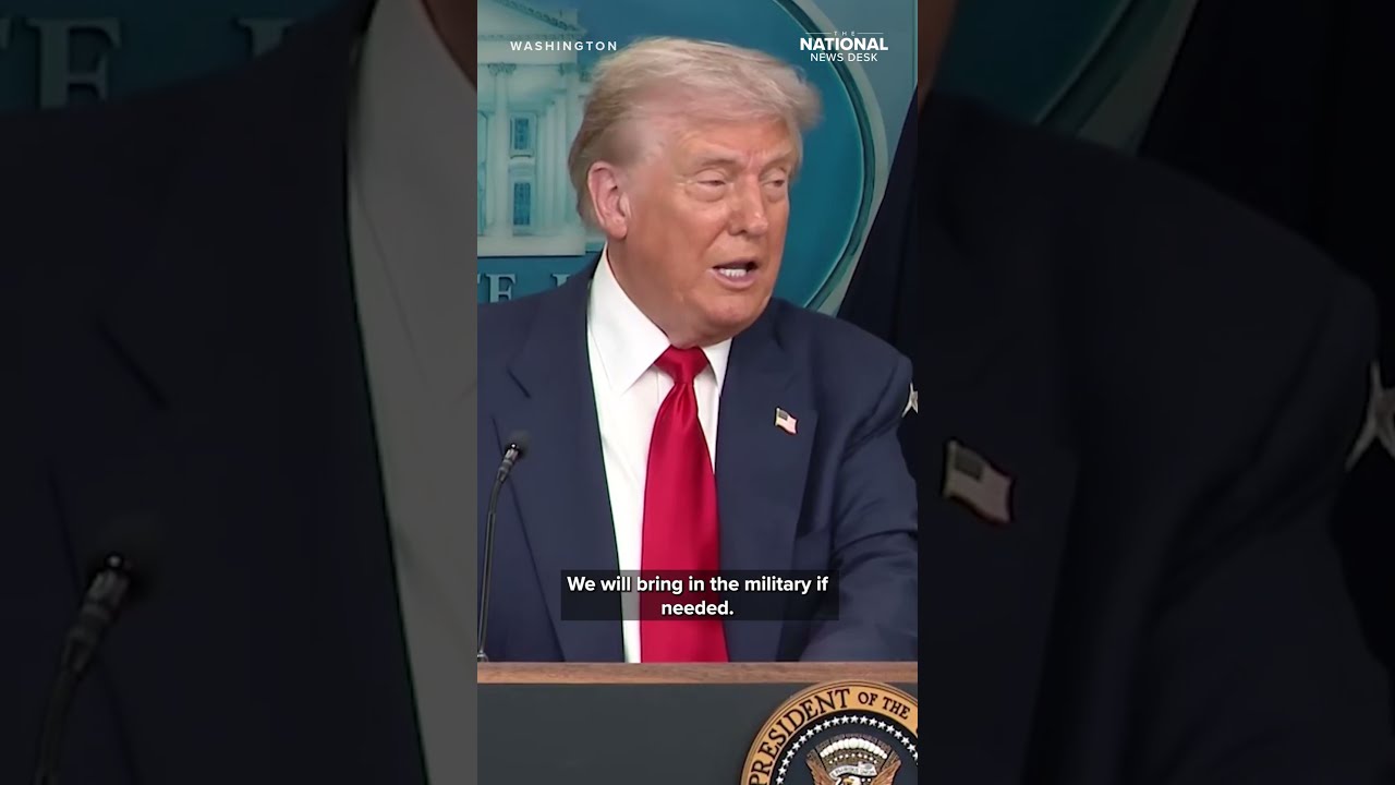 Trump Will Send Military Into Washington D C If Needed