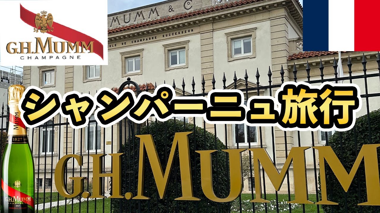 シャンパーニュ地方の中心地ランス！シャンパンハウスをまだまだ堪能！フランス旅行#10【Masa旅行グルメ】