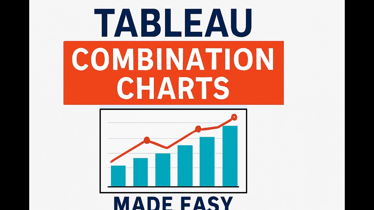 "How to Create Bar + Line Combo Charts in Tableau (Step-by-Step)" - YouTube