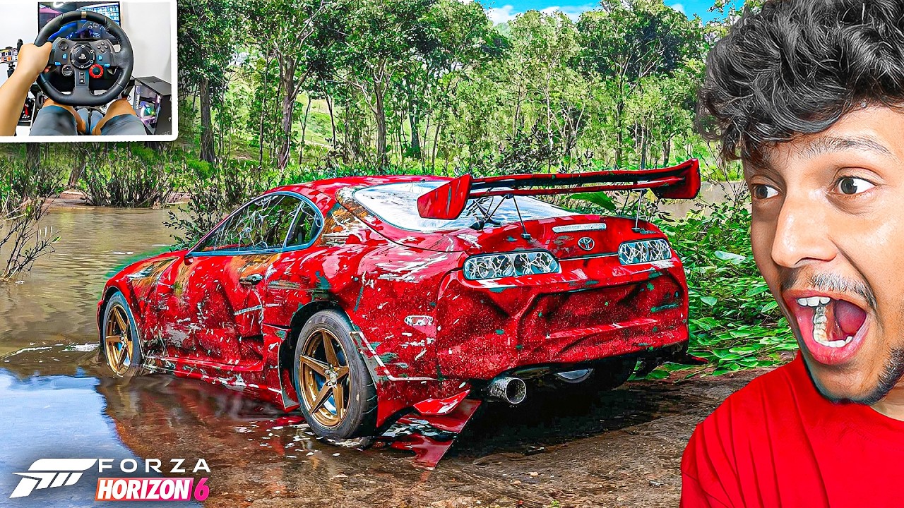 REBUILDING an OLD SUPRA MK4 to FASTEST CAR EVER! 🔥 - Forza Horizon 5 | LOGITECH G29