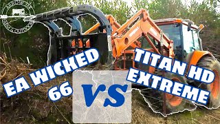 EA Wicked Grapple vs Titan HD Extreme! Root Rake Grapple Review