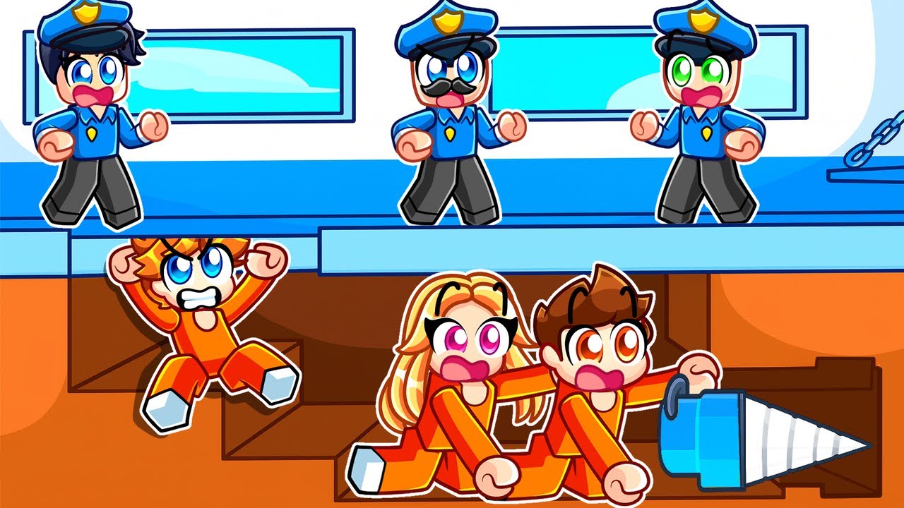 WYKOP TUNNEL ABY UCIEC Z WIĘZIENIA w ROBLOX! (Dig to Escape)