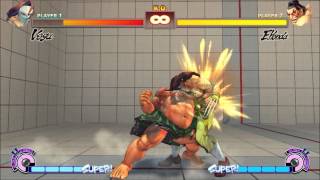 SSF4AE - E. Honda Option Select - Vega (claw)