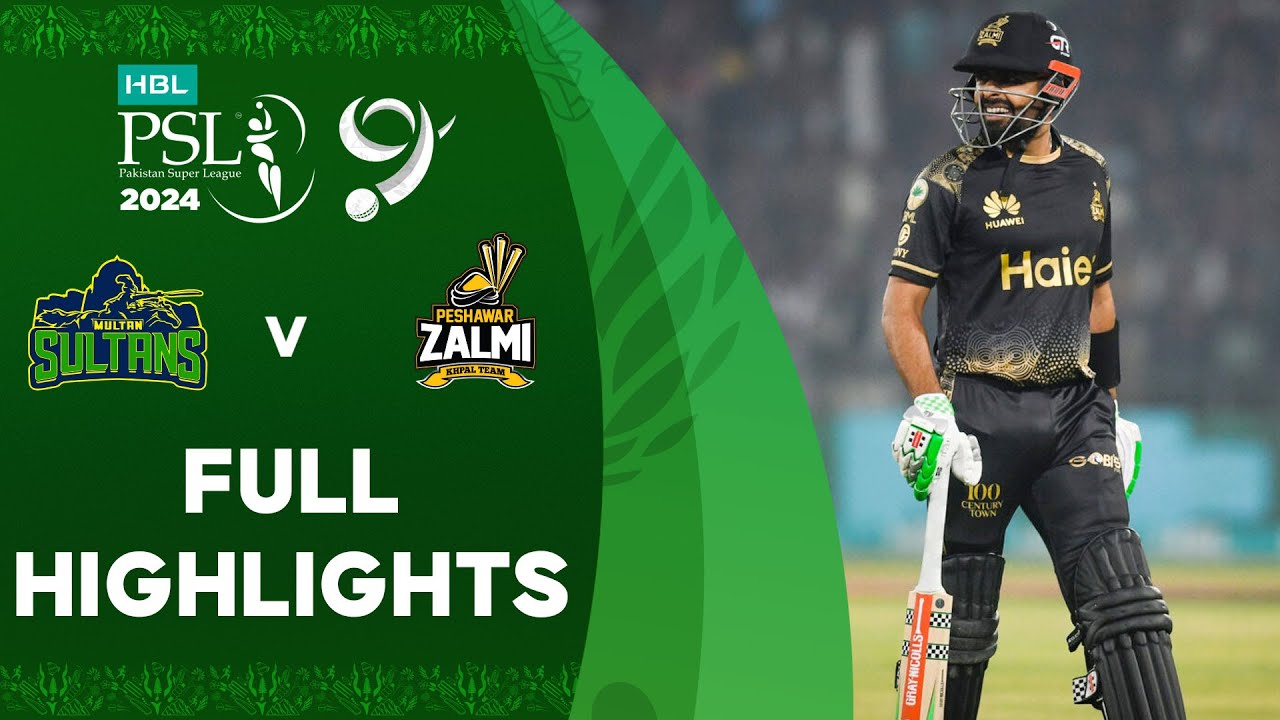 Full Highlights | Multan Sultans vs Peshawar Zalmi | Match 9 | HBL PSL 9 | M1Z2U