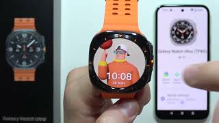 SAMSUNG Galaxy Watch Ultra: How to Change Watch Faces?