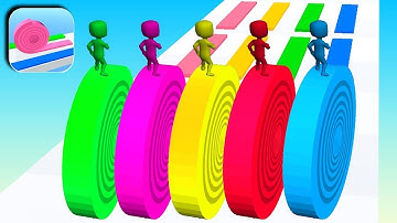 🥰Layers Roll in All Levels Mobile Games Update All Trailer Gameplay Walkthrough ,Android LEVEL 57-58