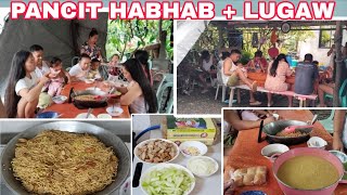 Nag Meryenda Kami Ng Pancit Habhab  Nagluto Si Kuya Loloy Ng Lugaw
