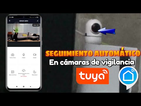 Función de auto - seguimiento automático en cámaras de vigilancia Tuya Smart / Smart Life