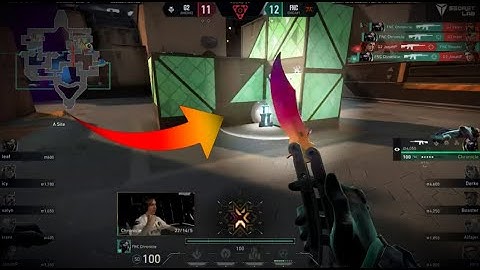 the day FNC Chronicle got the fade butterfly knife in an ESPORTS match