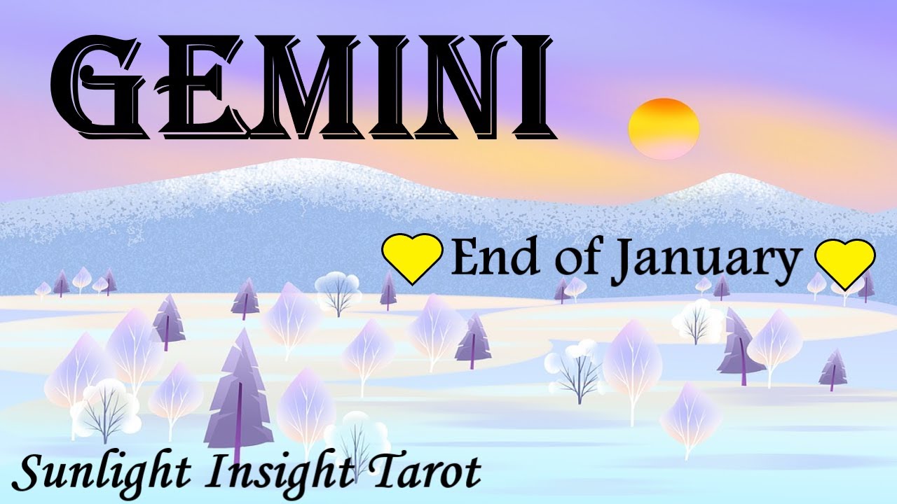 GEMINI End Jan 2022 Tarot🤍You Are Unique!🤩Everyone One Wants You!😍Fighting For Your Attention!🤺