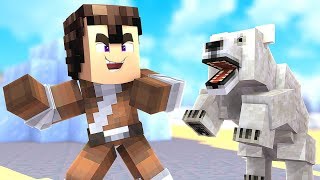 MINECRAFT CON NOOBS - LOS PELIGROS DE LA NIEVE #17