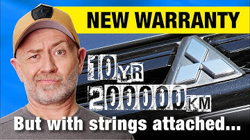 Mitsubishi Plans 10yr/200,000km warranty (with strings attached) | Auto Expert John Cadogan