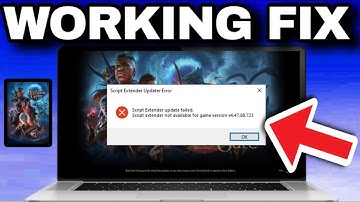 How To Fix Baldur’s Gate 3 (BG3) Script Extender Not Working | Script Extender Update Failed Error
