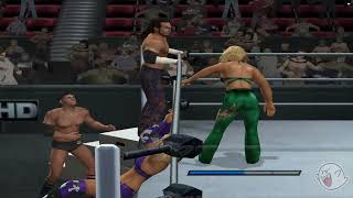 WWE - SMACK DOWN VS RAW 2011 - Matt Hardy\/Beth vs Cody Rhodes\/Michelle - PCSX2 - GAMEPLAY (HD)