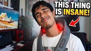I Tried the Etekcity Cadeo Heated Neck Massager for a Week