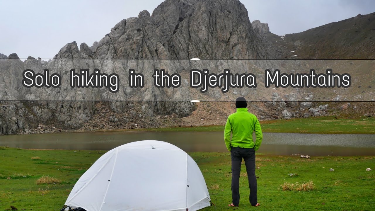 Solo hiking in the Djerjura Mountains