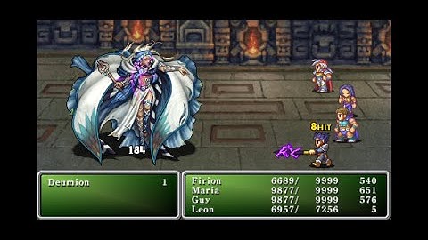 Final Fantasy 2 (PSP 20th Anniversary Edition) - Part 22 - Arcane Labyrinth: Deumion