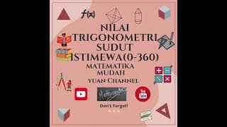 Nilai Trigonometri(sin,cos,tan) Sudut Istimewa (0-360)