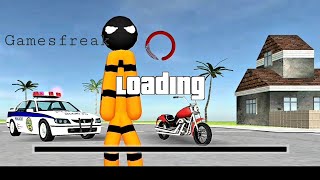 Stickman Prisoner Mafia Crime Rope Hero screenshot 5