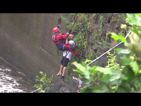 HEROES (VIDEO): Responders Rescue Man Who Dropped Cellphone From Base Of Paterson's Great Falls