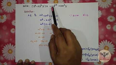 How to pass TPDE / M3 / Homogeneous Equation Part 6