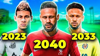 REFIZ a CARREIRA do NEYMAR JR! FIFA 23 EXPERIMENTOS 😱🔥