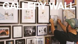 Designing a Gallery Wall Full of My Favorite Art For My Home Office Design Studio Part 3