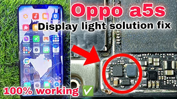 Oppo A5s Display Light Solution | Mobile Display Light कैसे रिपेयर करें
